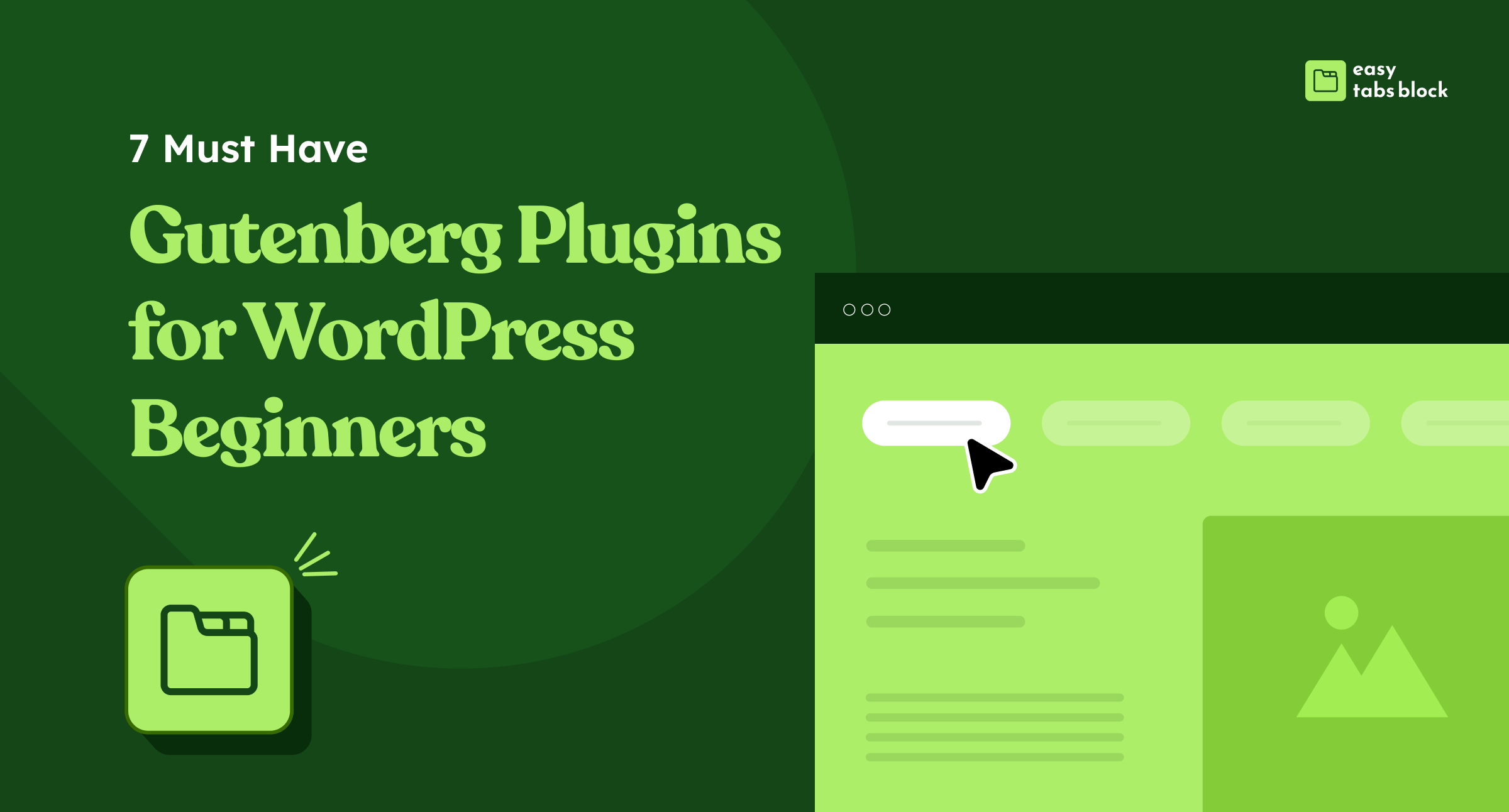 Blog featured image for 7 Must Have Gutenberg Plugins for WordPress Beginners