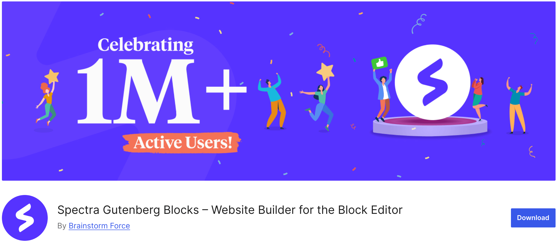Spectra gutenberg blocks plugin screenshot